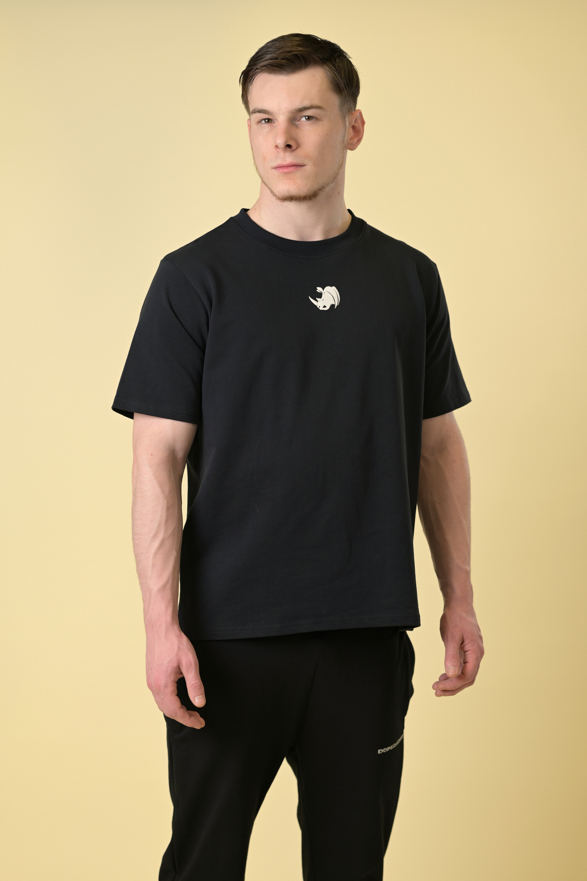 Hustler Oversized T-Shirt Black