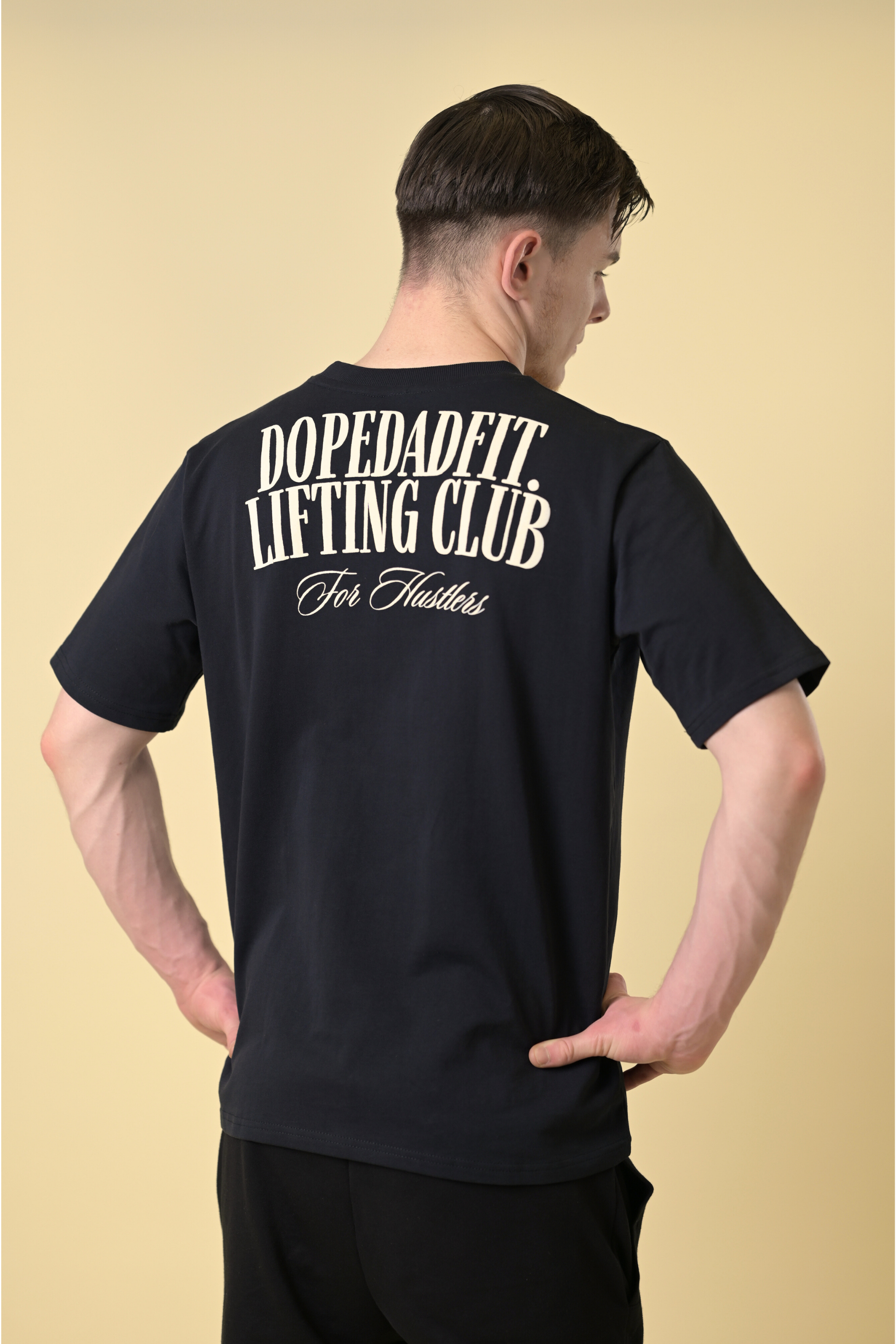 Hustler Oversized T-Shirt Black