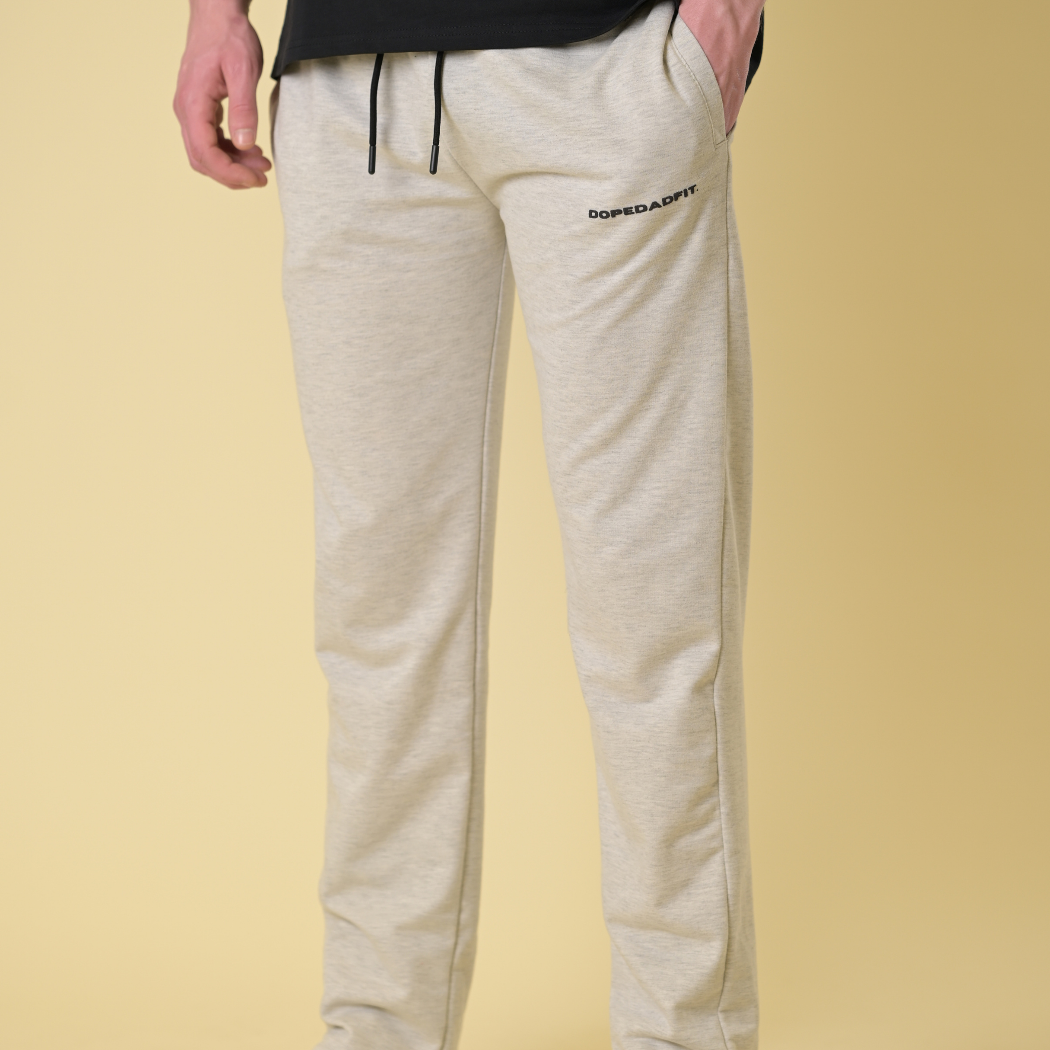Straight Track Pants Light Grey
