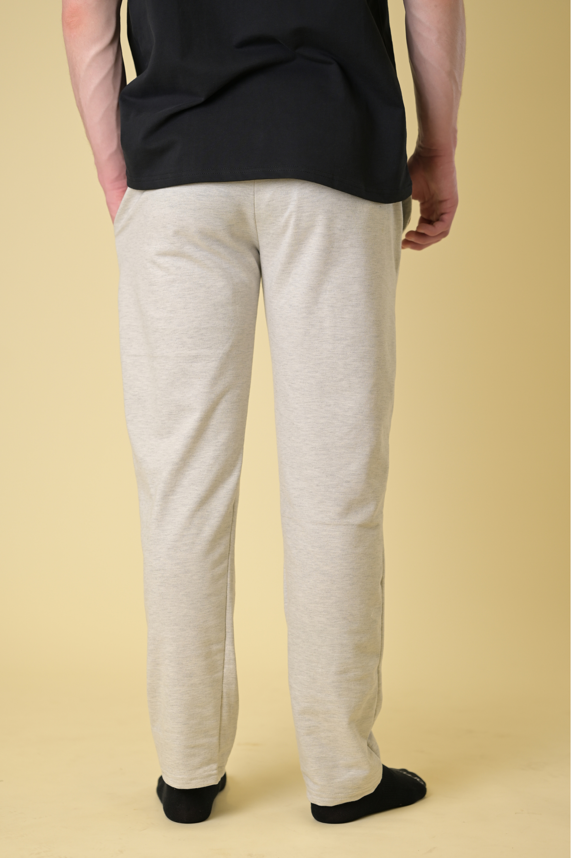 Straight Track Pants Light Grey