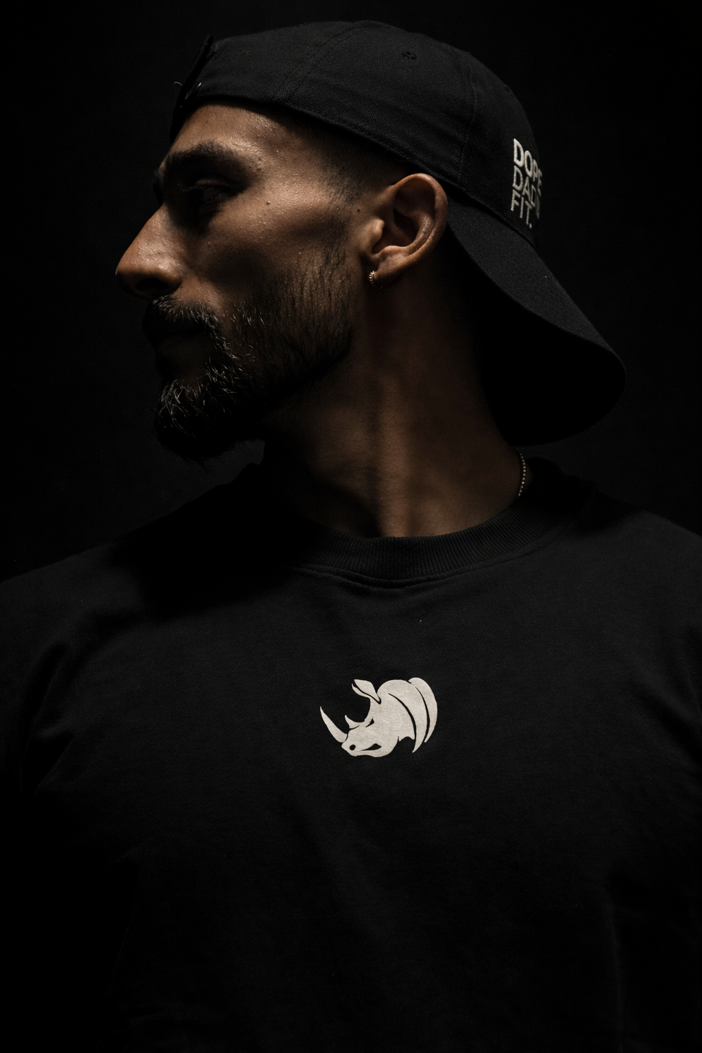 Hustler Oversized T-Shirt Black