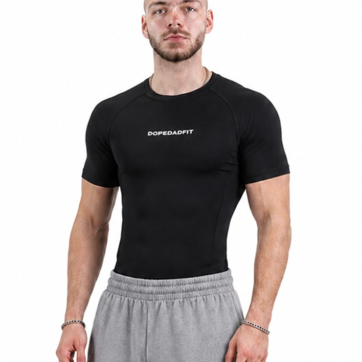 Compression Short Sleeve Black