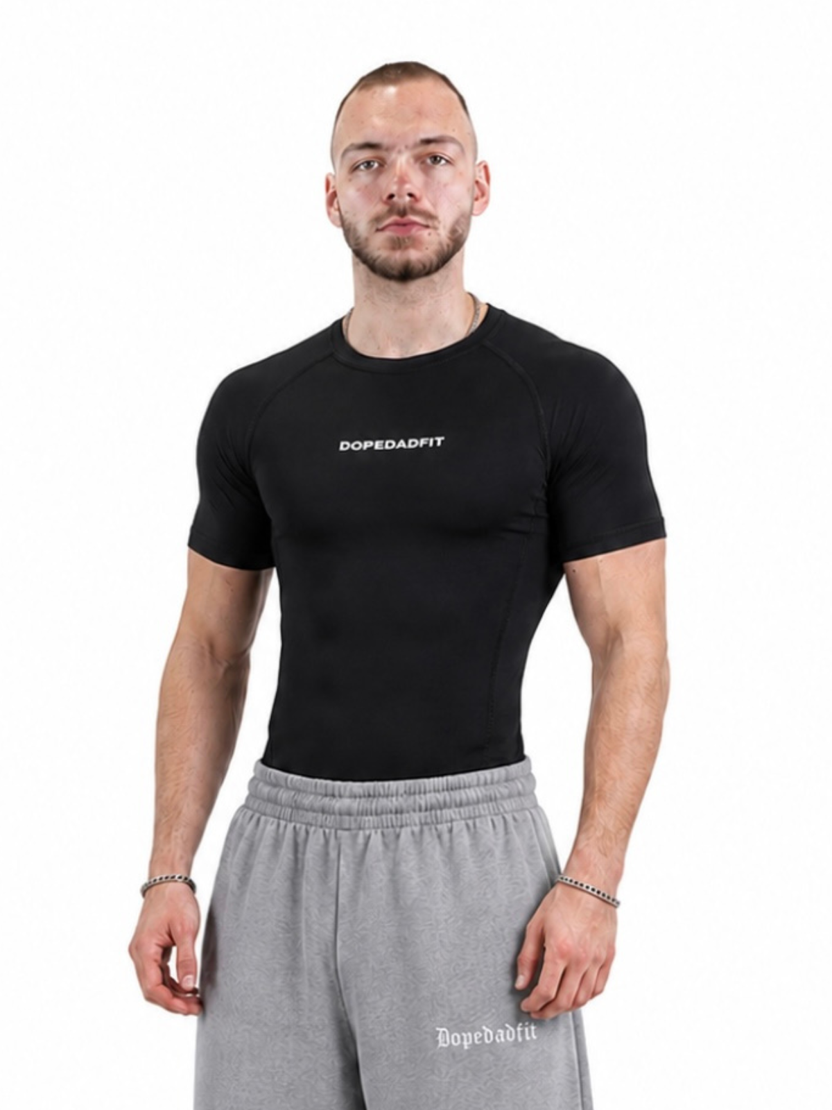 Compression Short Sleeve Black