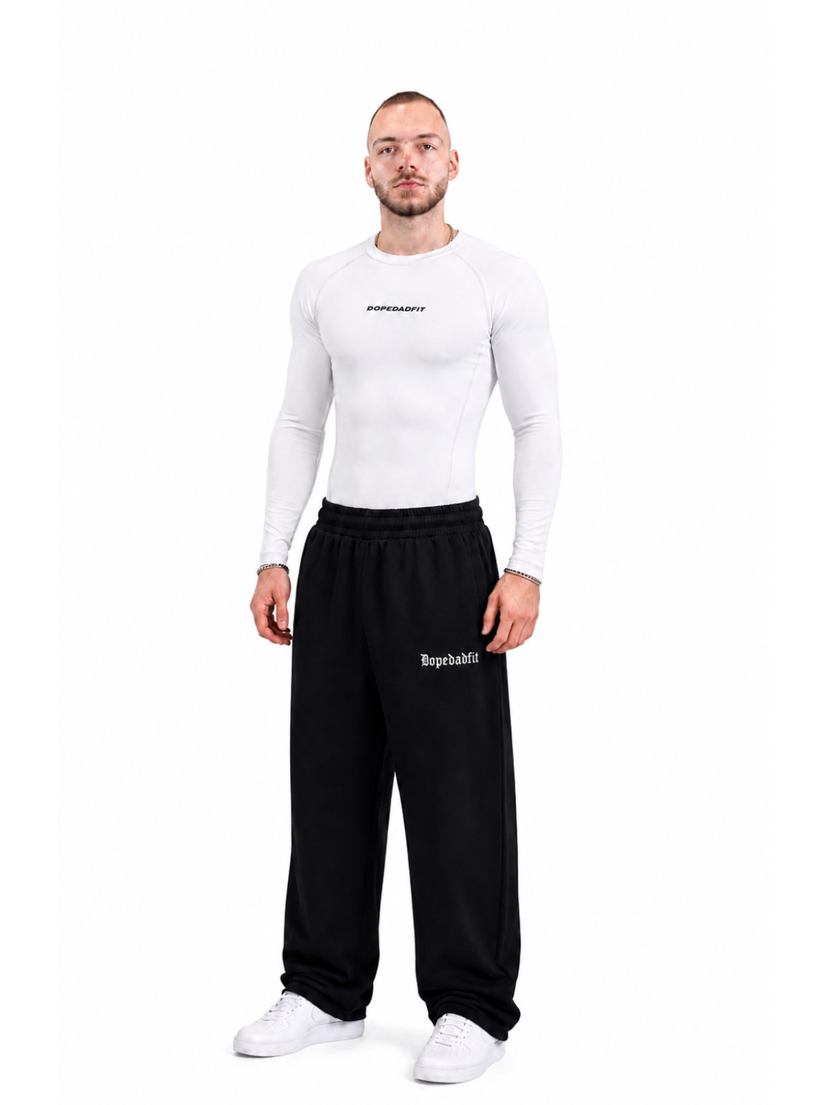 Compression Long Sleeve White