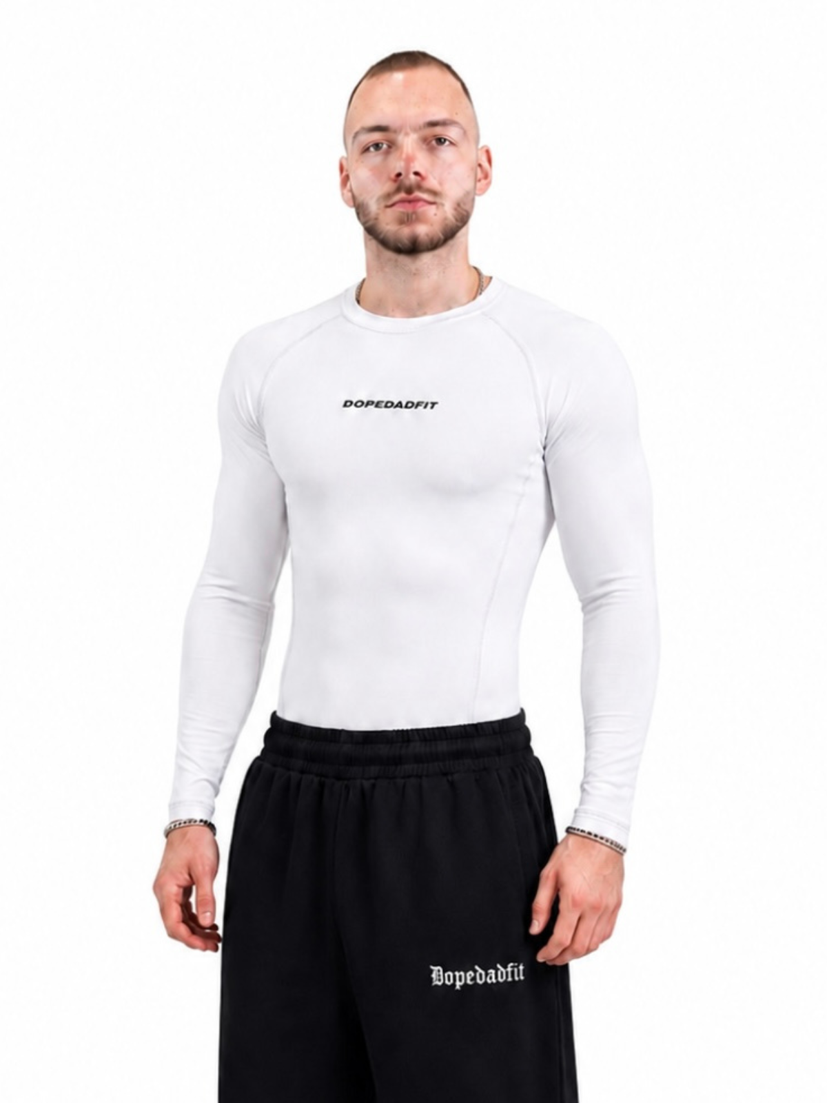 Compression Long Sleeve White