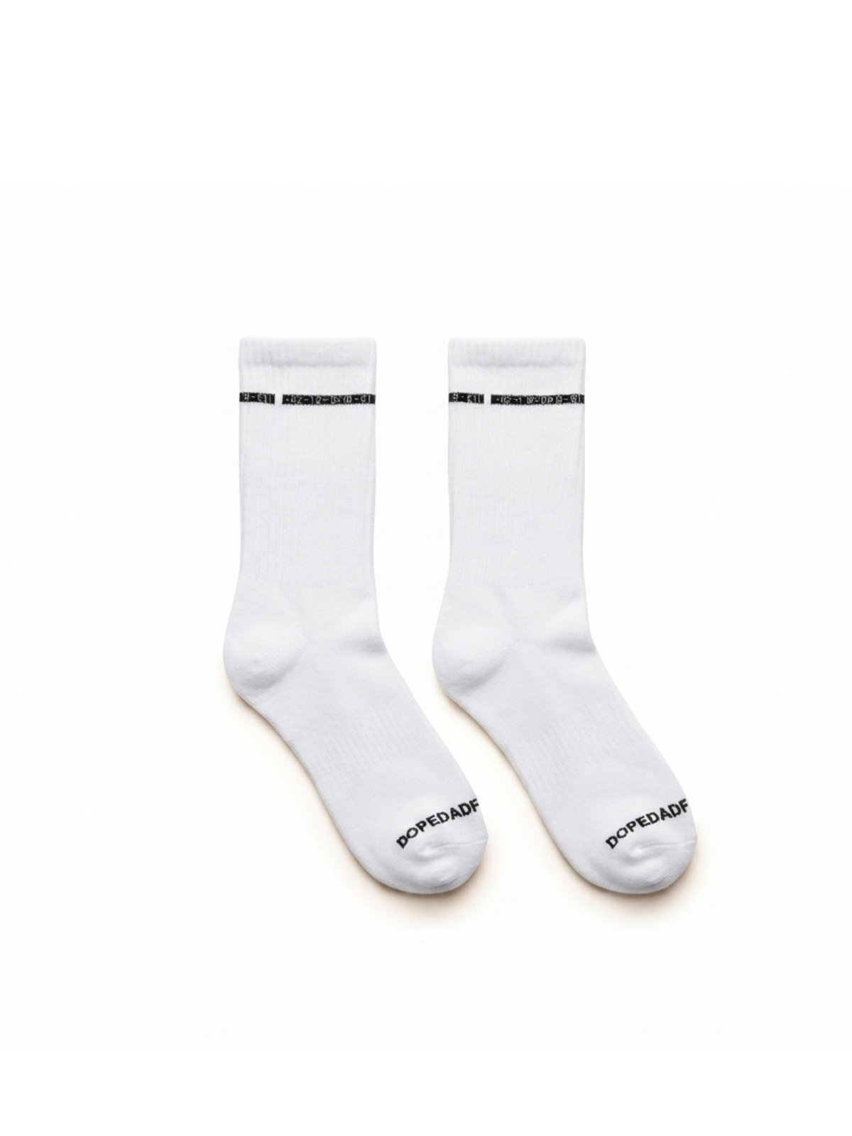 DDF Crew Socks Pair (B/W)